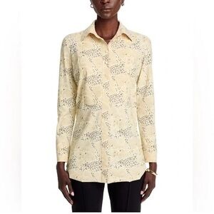CHIARA BONI La Petite Robe Leopard Lotus Printed Top 10